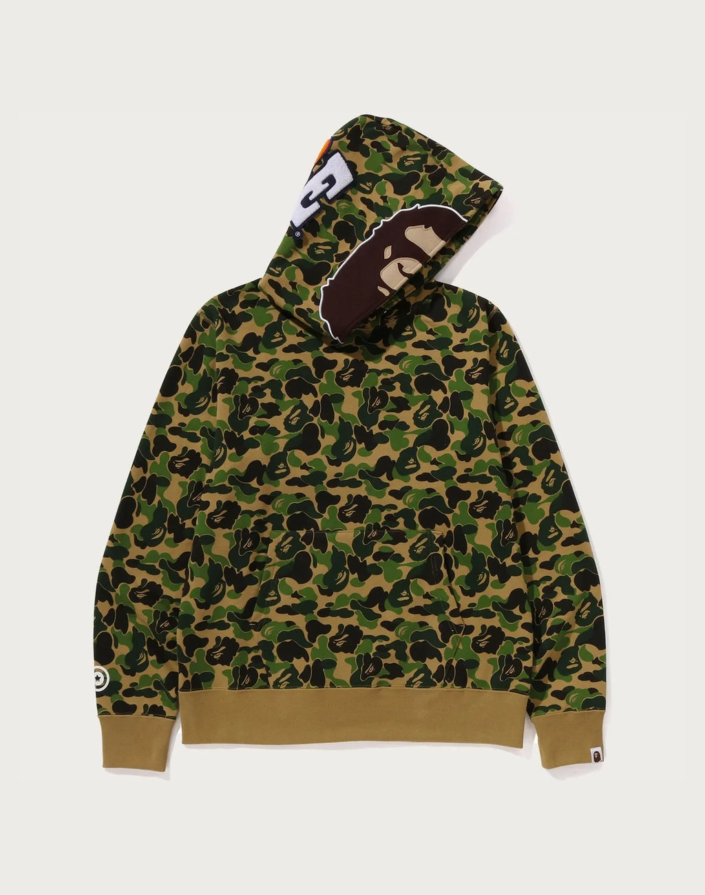 Men's Camo Pullover Hoodie - Green