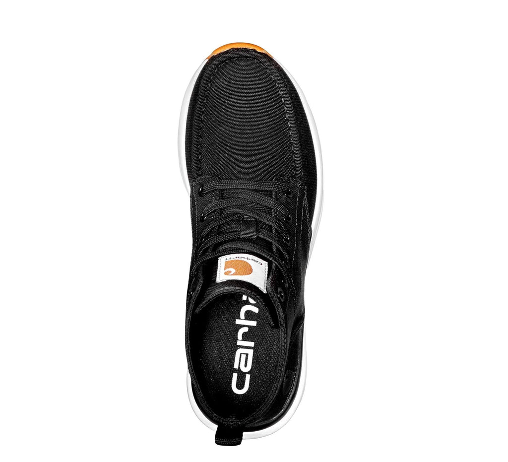 Women's Canvas Moc Toe Chukka Shoes - Black