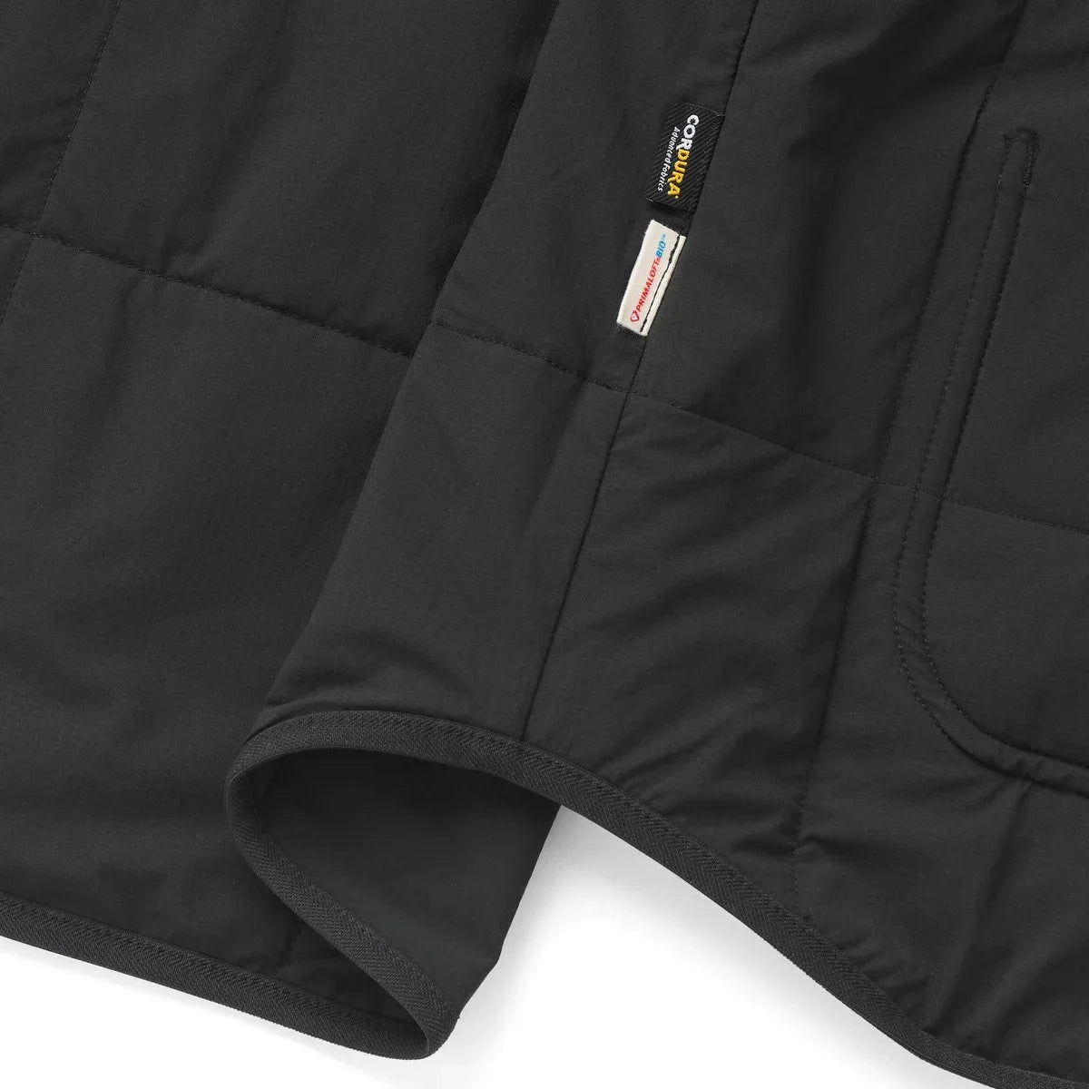 Men's Insulated Snap-Front Shirt Jacket - Black
