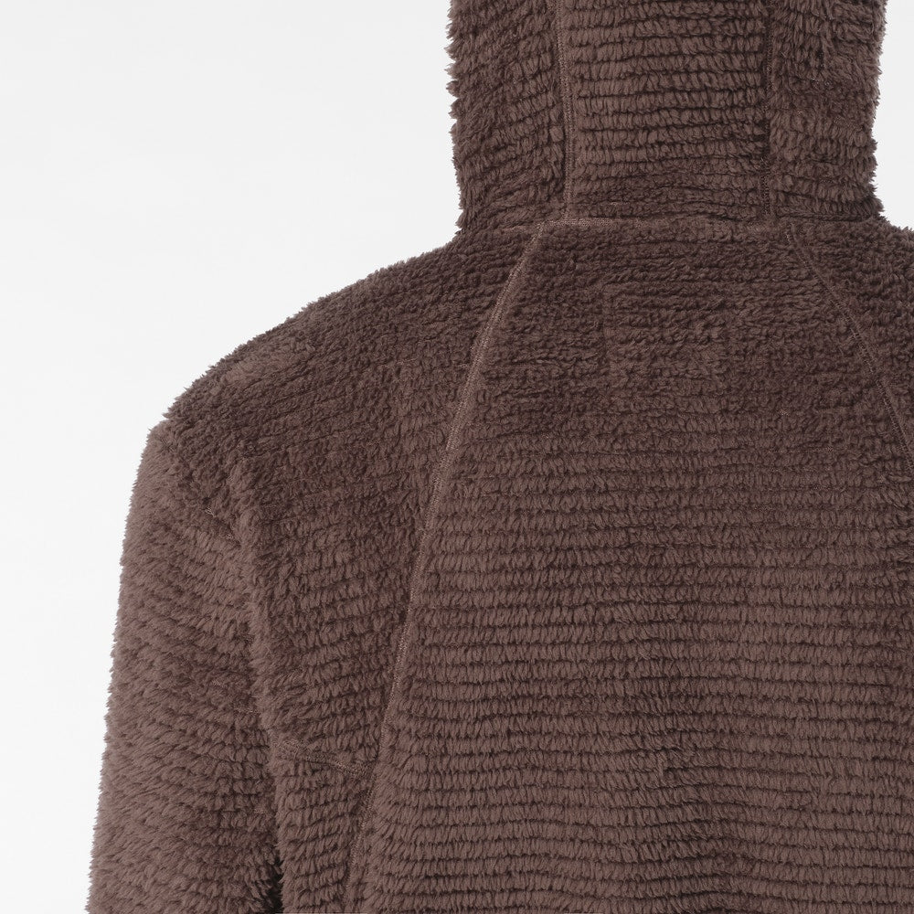 Men's Insulated Fleece Hoodie - Gray