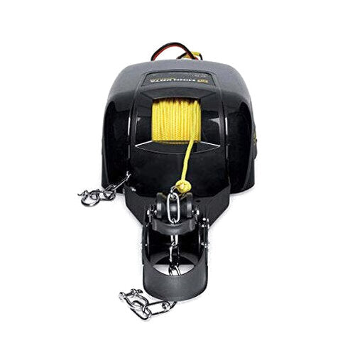 Minn Kota Deckhand 40 Electric Anchor Winch - 40 lb Capacity, 100 ft Nylon Rope, Horizontal Davit