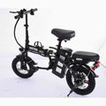 Folding Electric Bike 250W, 14 Inch, LCD Display, Removable Battery, Dual Disc Brake, Black