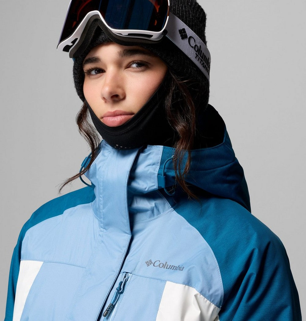 Women's Insulated Ski Jacket - Blue
