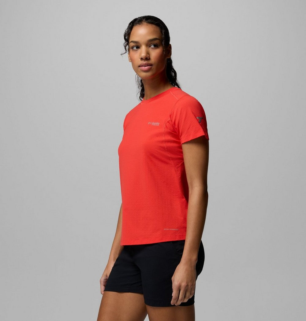 Women's Short-Sleeve Hiking Shirt - Blue