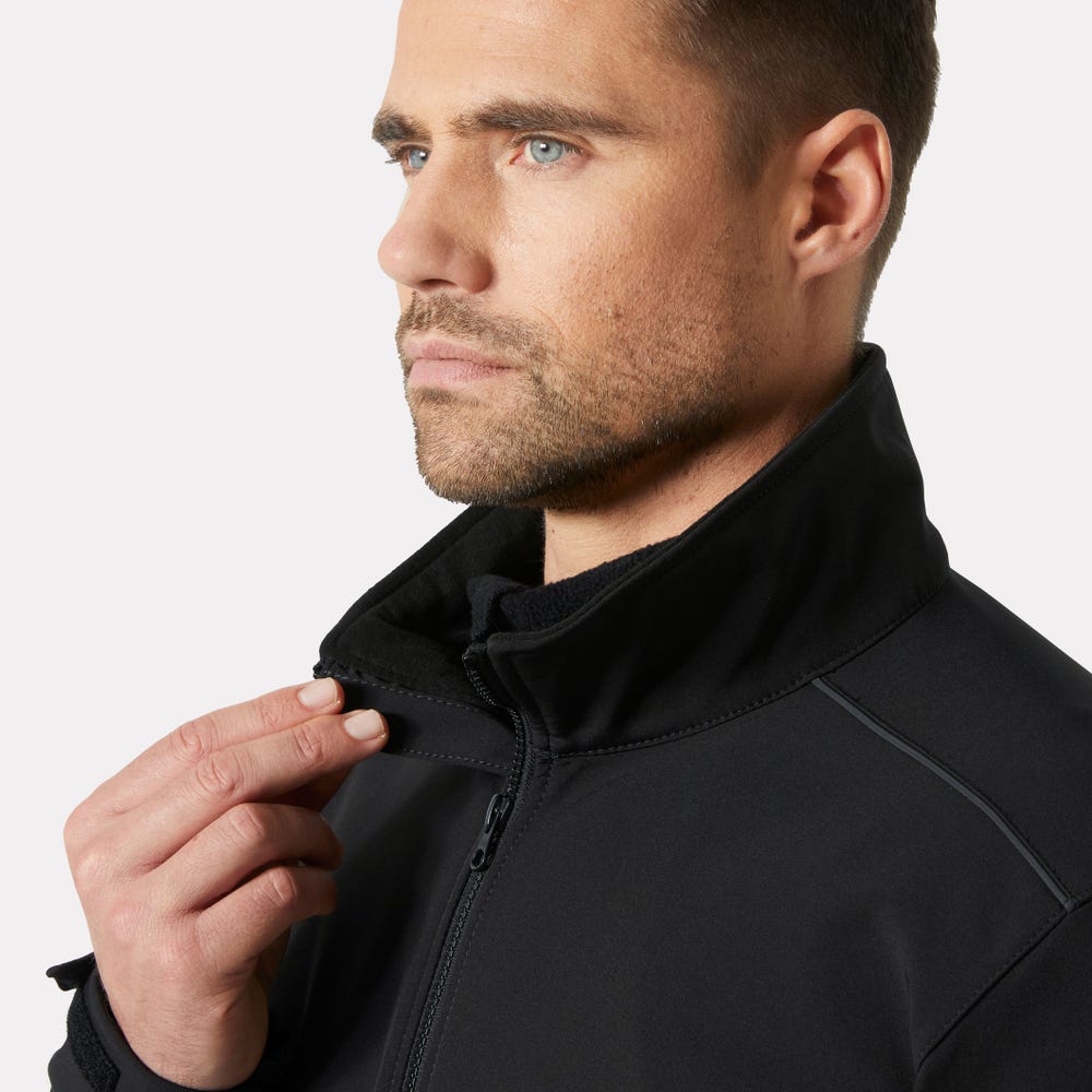 Three-Layer Softshell Work Jacket - Navy