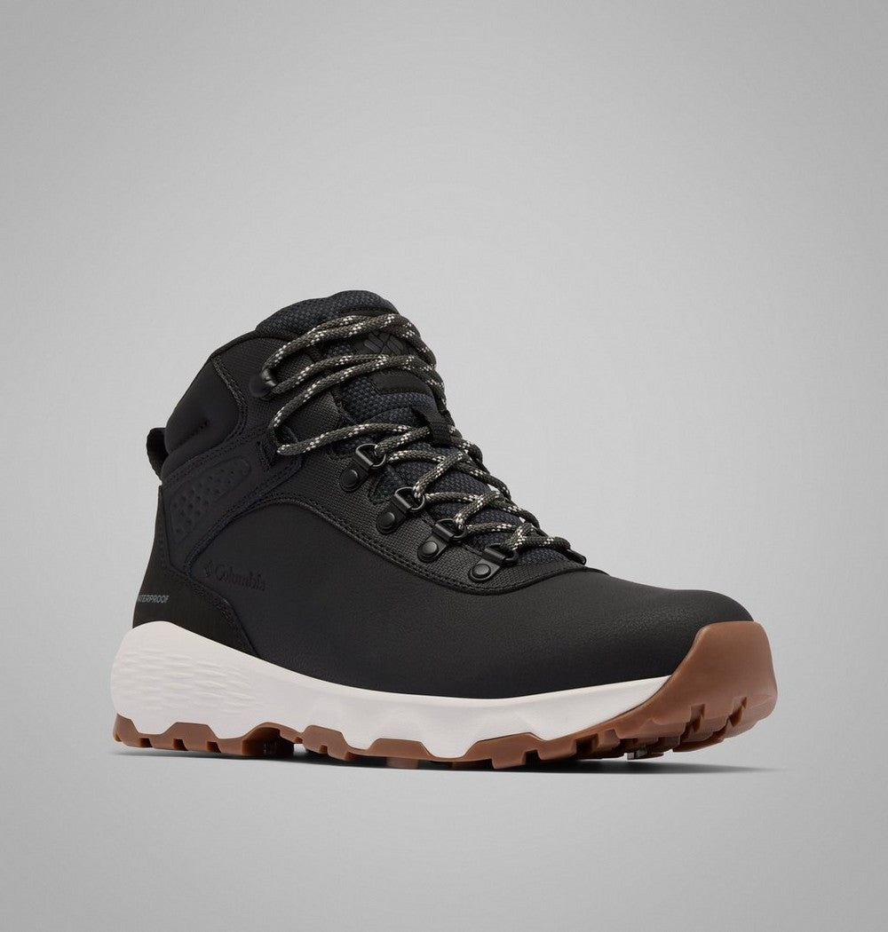 Men's Waterproof Leather Hiking Boot - Black