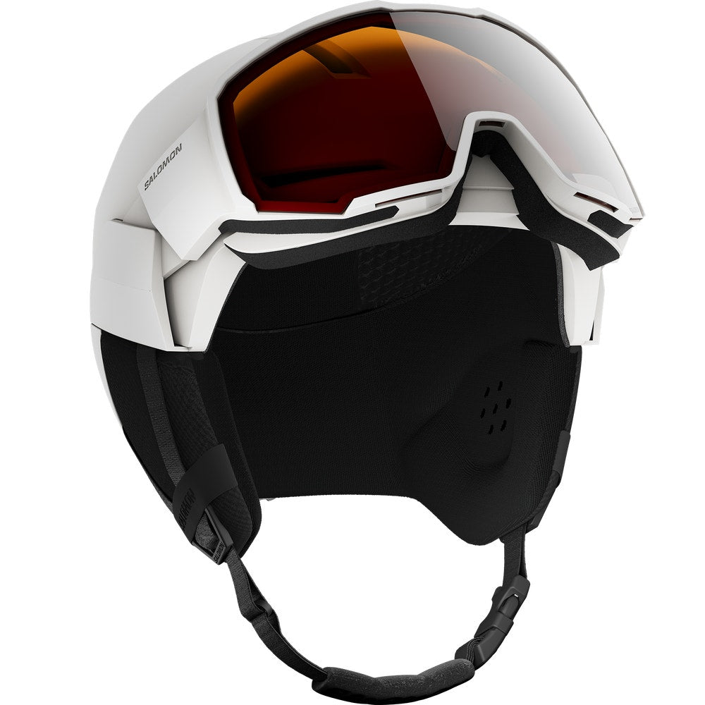 Adjustable Ski Helmet With Visor - Black