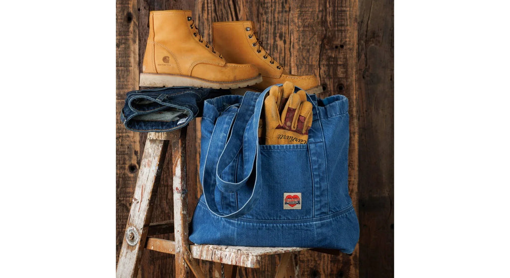 18L Cotton Denim Tote
