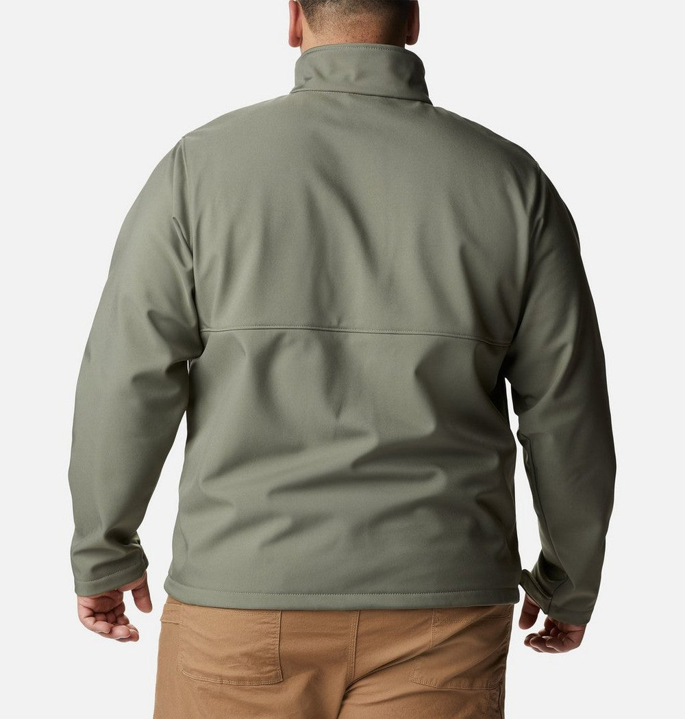 Men's Big Softshell Jacket - Grey