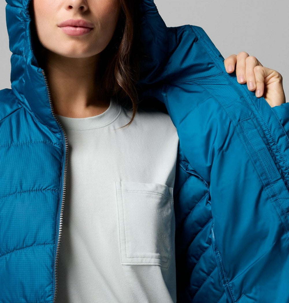 Women's Insulated Hooded Jacket - Wine