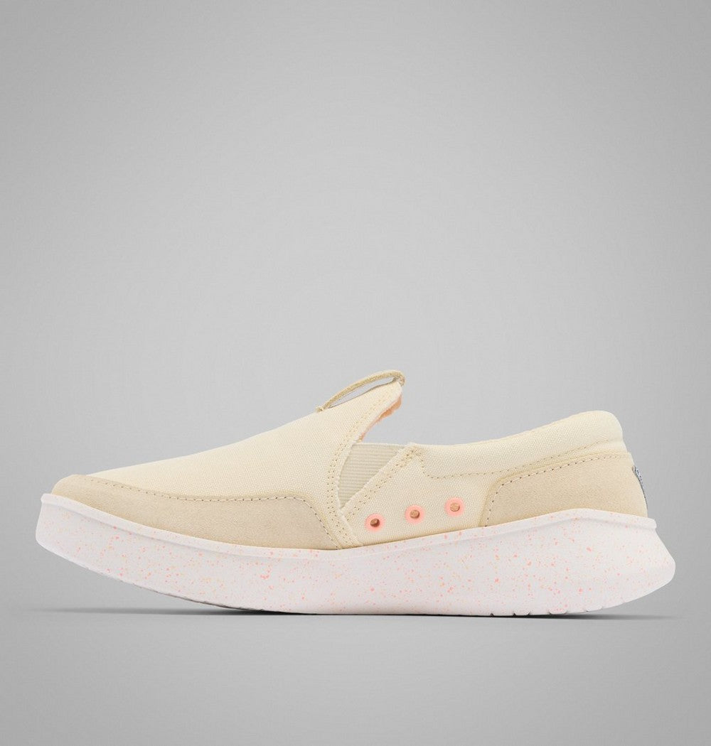 Women's Canvas Deck Shoe - Tan