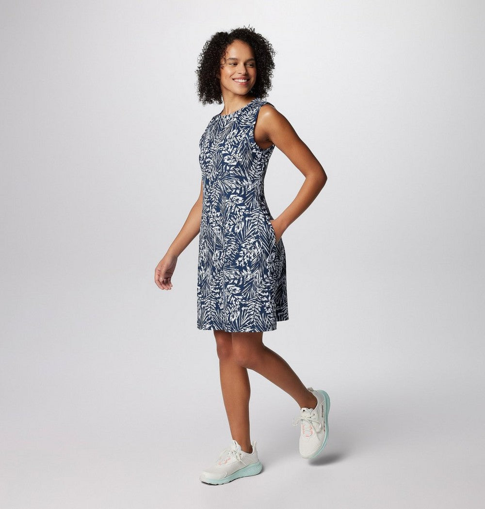 Women's UPF 50 Tank Dress - Gray Print