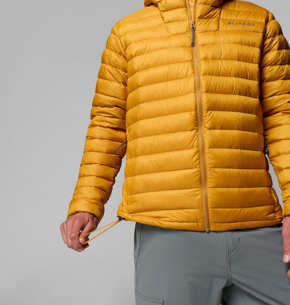 Men's Packable Down Hooded Jacket - Blue
