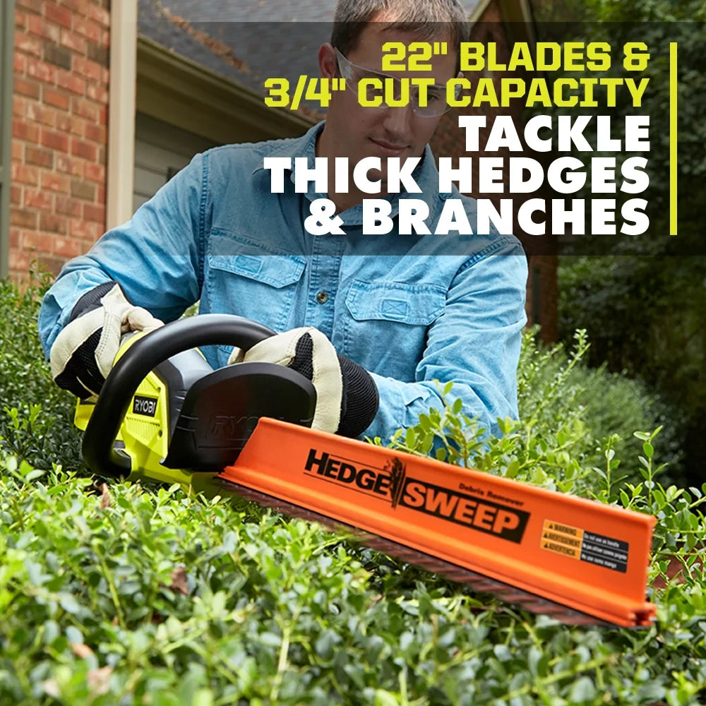 18V Cordless 22-Inch Hedge Trimmer