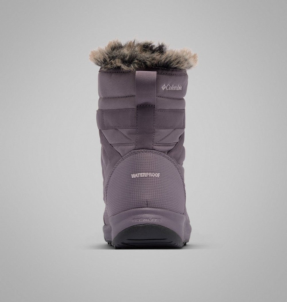 Women's Insulated Winter Ankle Boot - Gray Purple