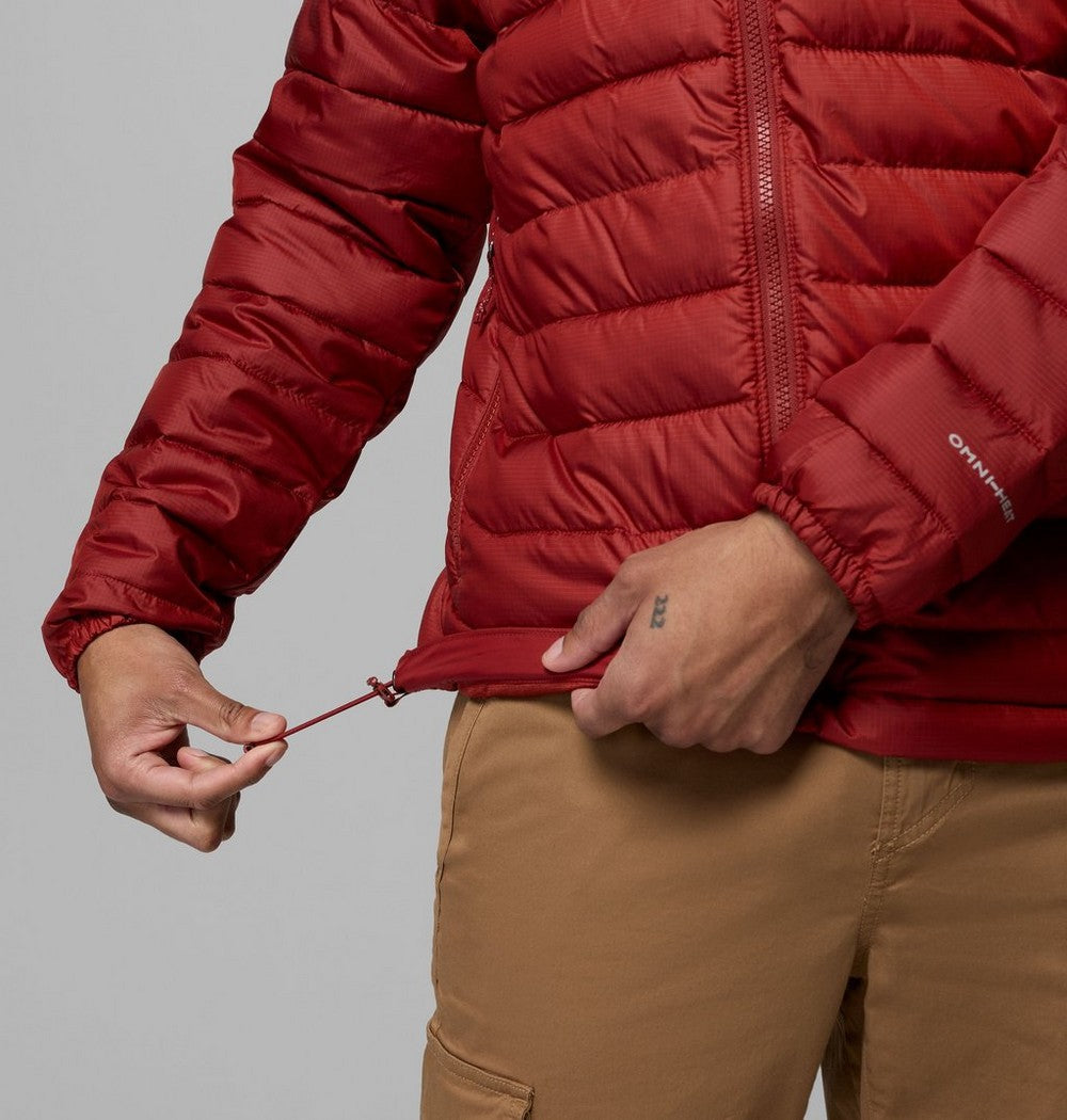Men's Insulated Puffer Jacket - Red