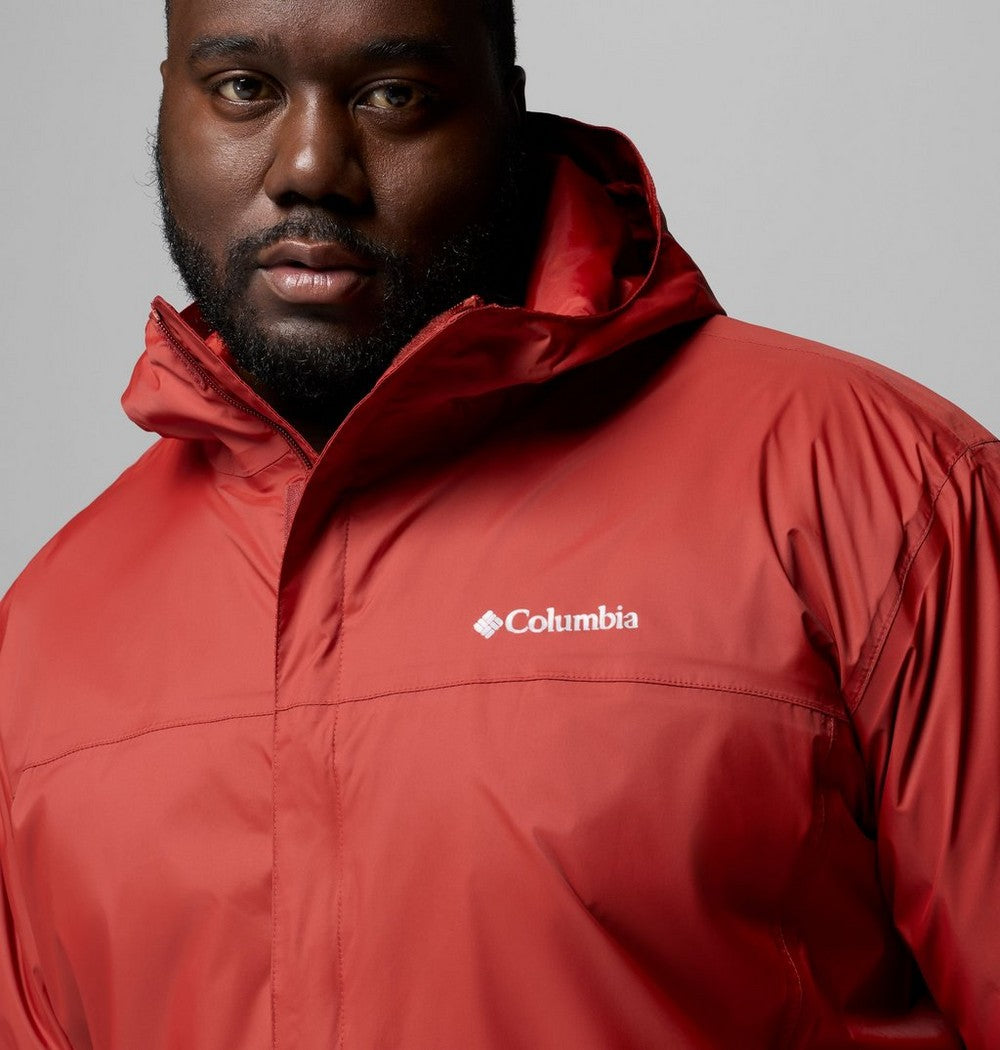 Men's Big Seam-Sealed Rain Jacket - Blue