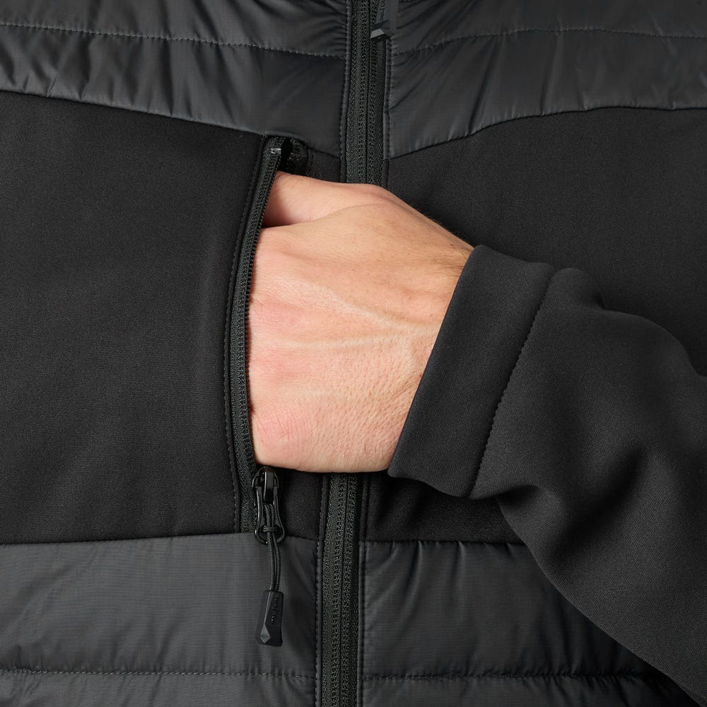 Hybrid Insulated Work Jacket - Navy