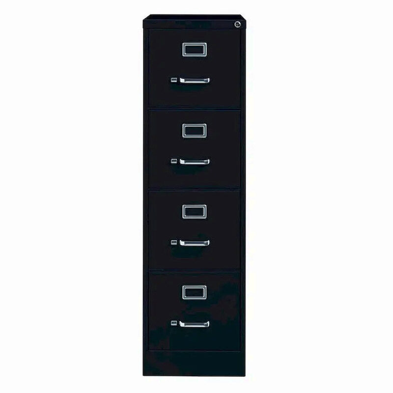 Hirsh Commercial Four-Drawer Vertical Letter File Cabinet, 22D
