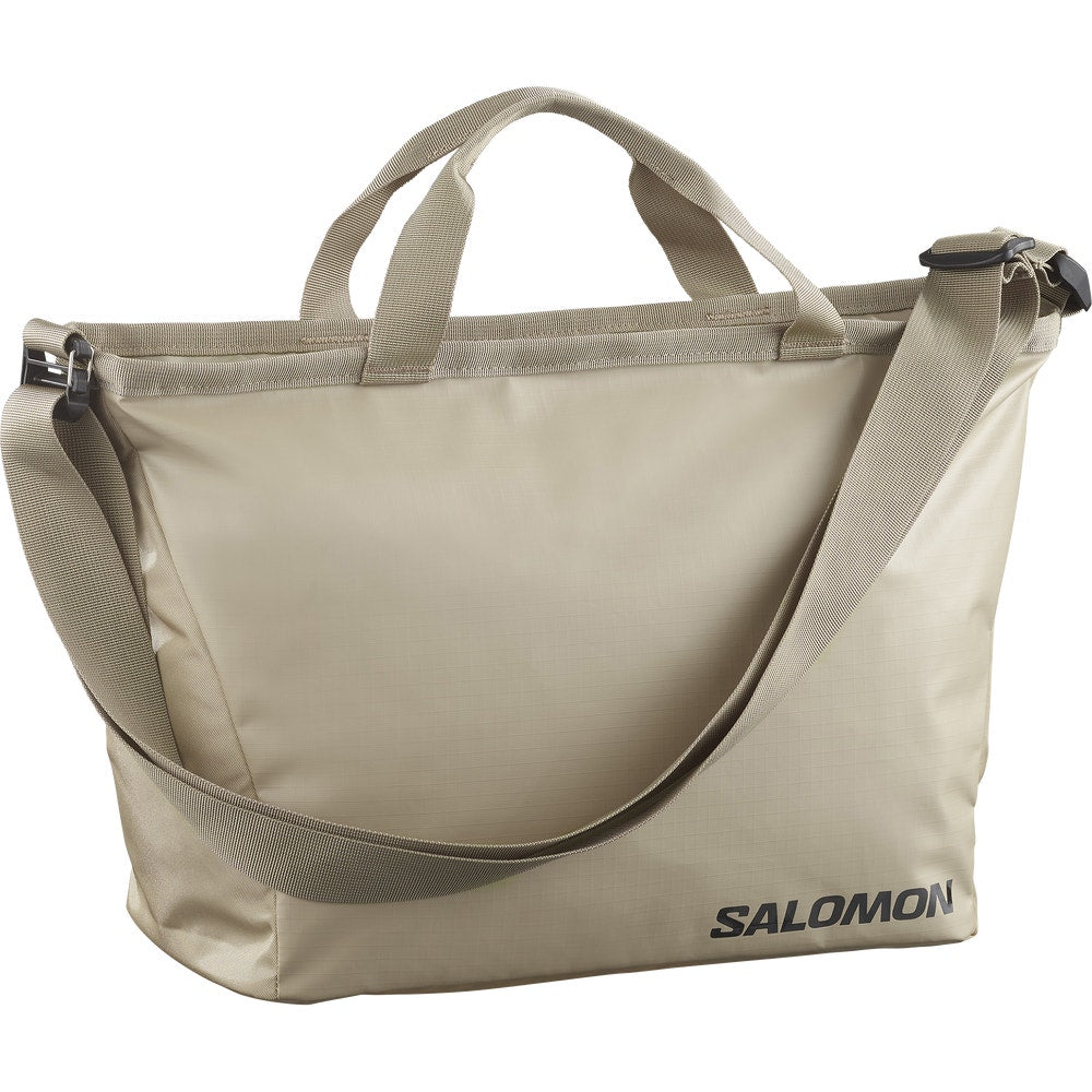 Small Water-Resistant Tote Bag - Gray