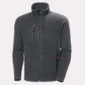 Recycled Fleece Work Jacket - Dark Gray