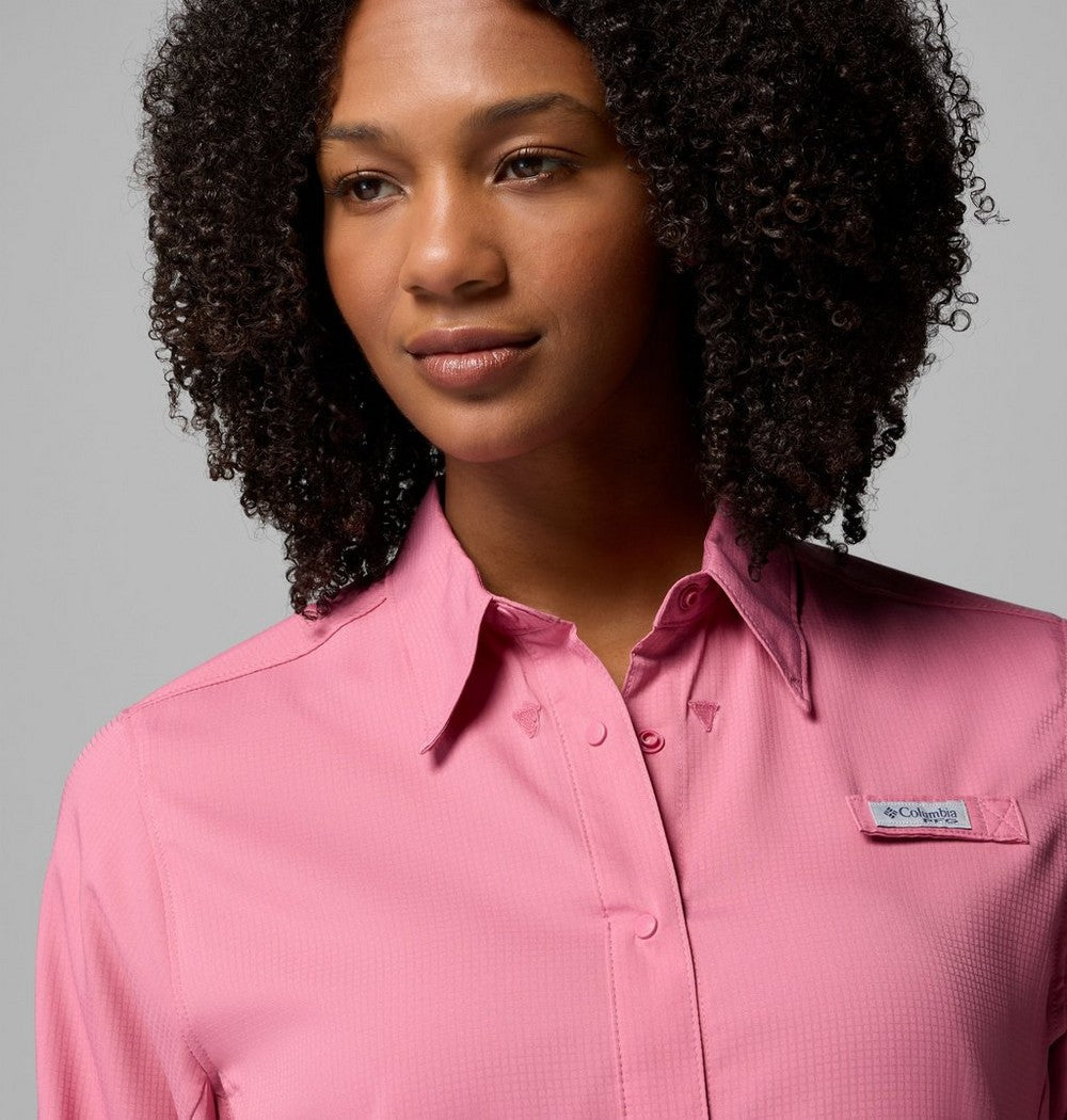 Women's Long Sleeve Fishing Shirt - Stone
