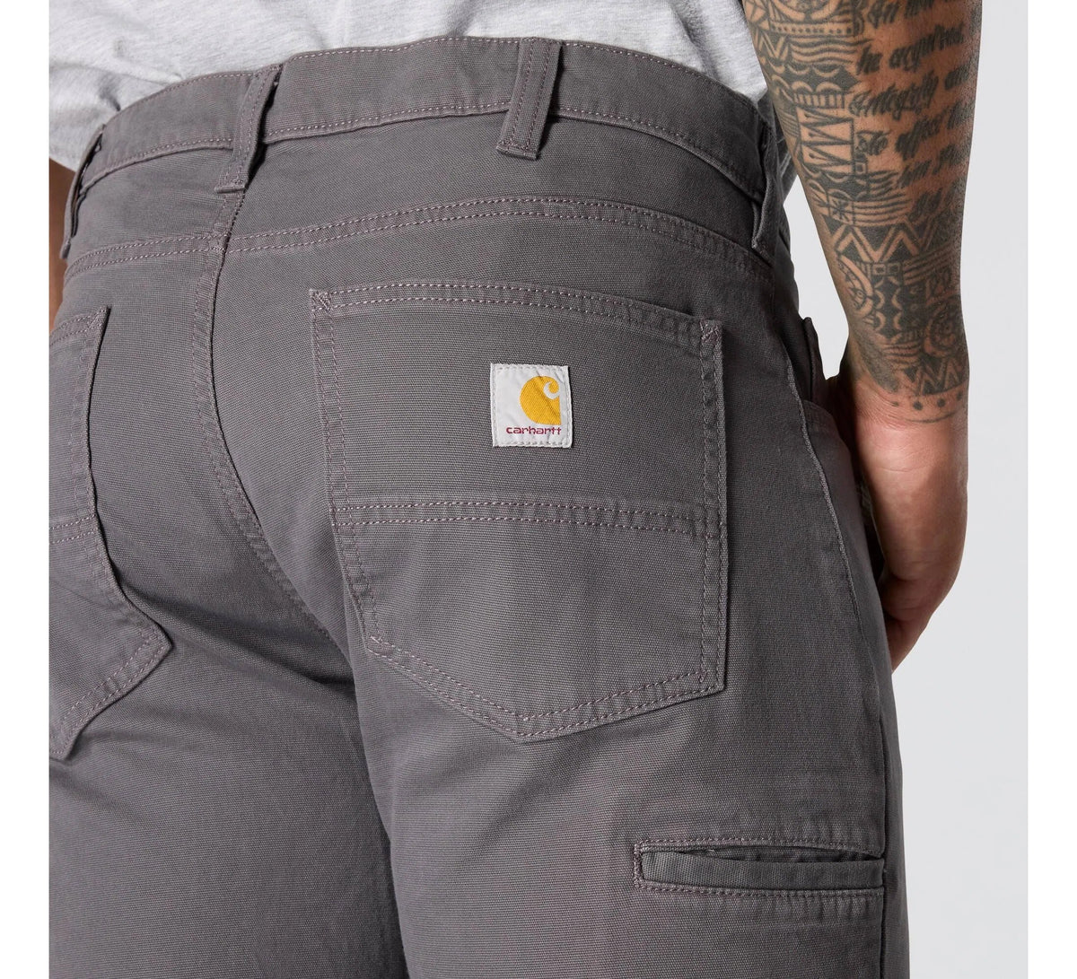 Men's Stretch Canvas Work Pants - Gravel
