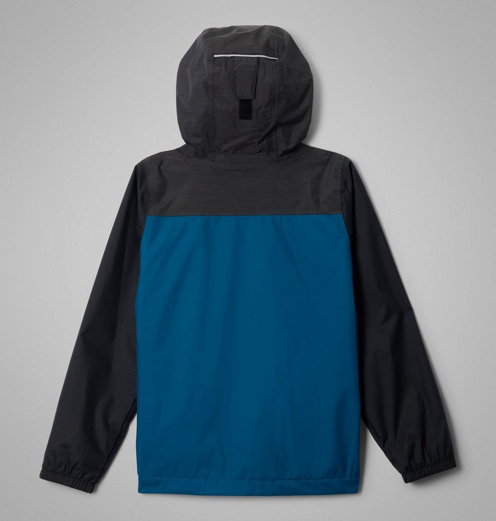 Boys' Fleece-Lined Rain Jacket - Red