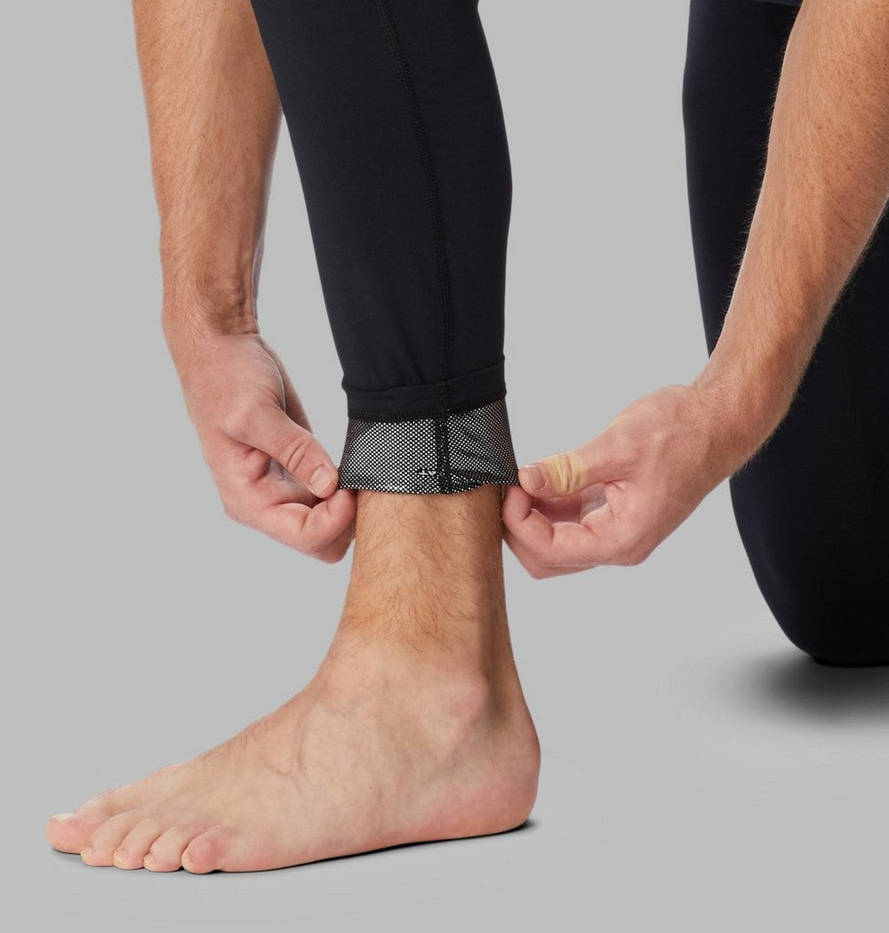 Men's Midweight Thermal Base Layer Tights - Black