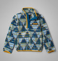Kids' Printed Sherpa Half-Snap Pullover - Blue