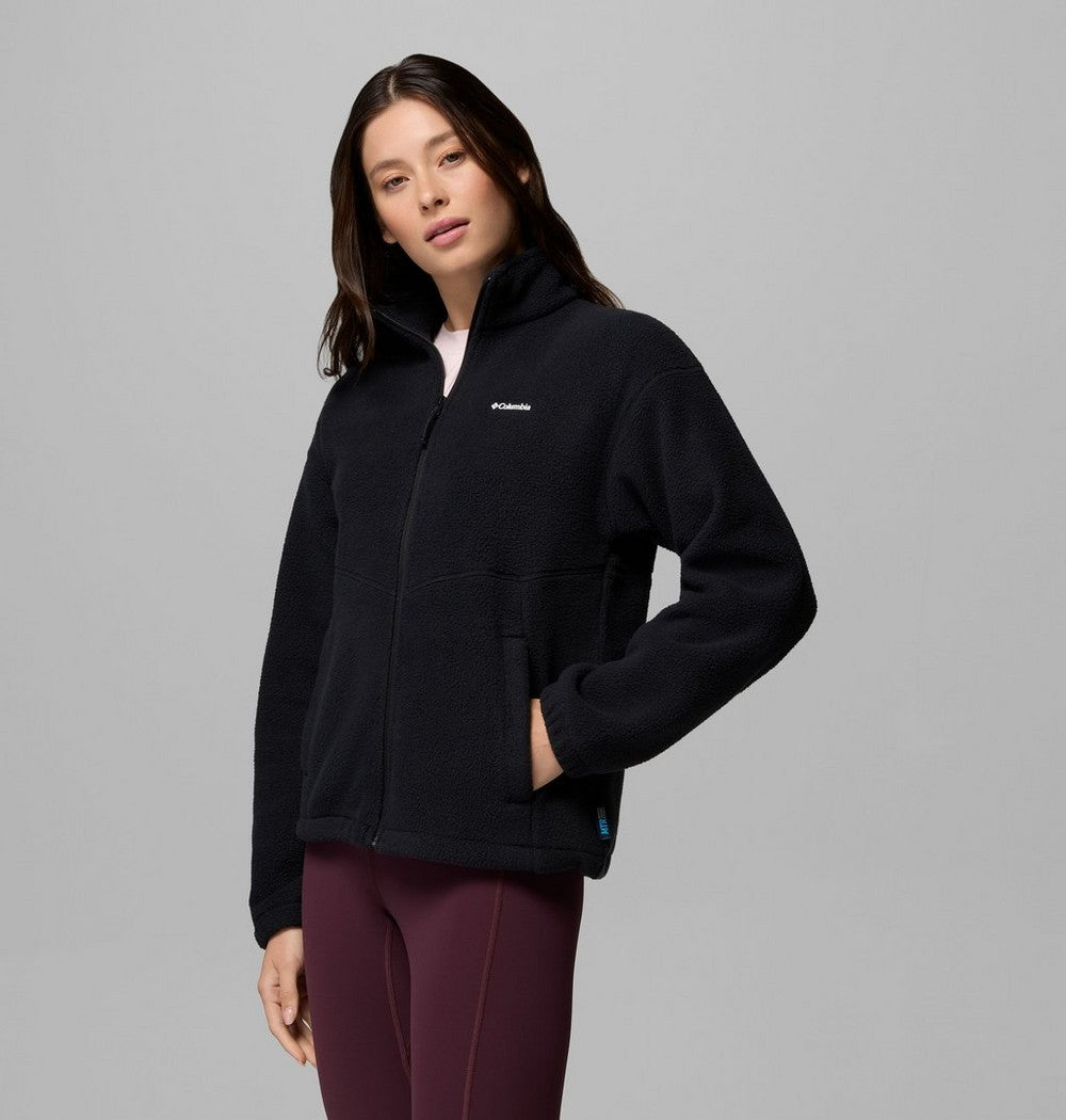 Women's Full-Zip Fleece Jacket - Tobacco