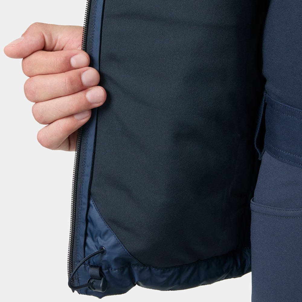 Hybrid Insulated Work Jacket - Navy