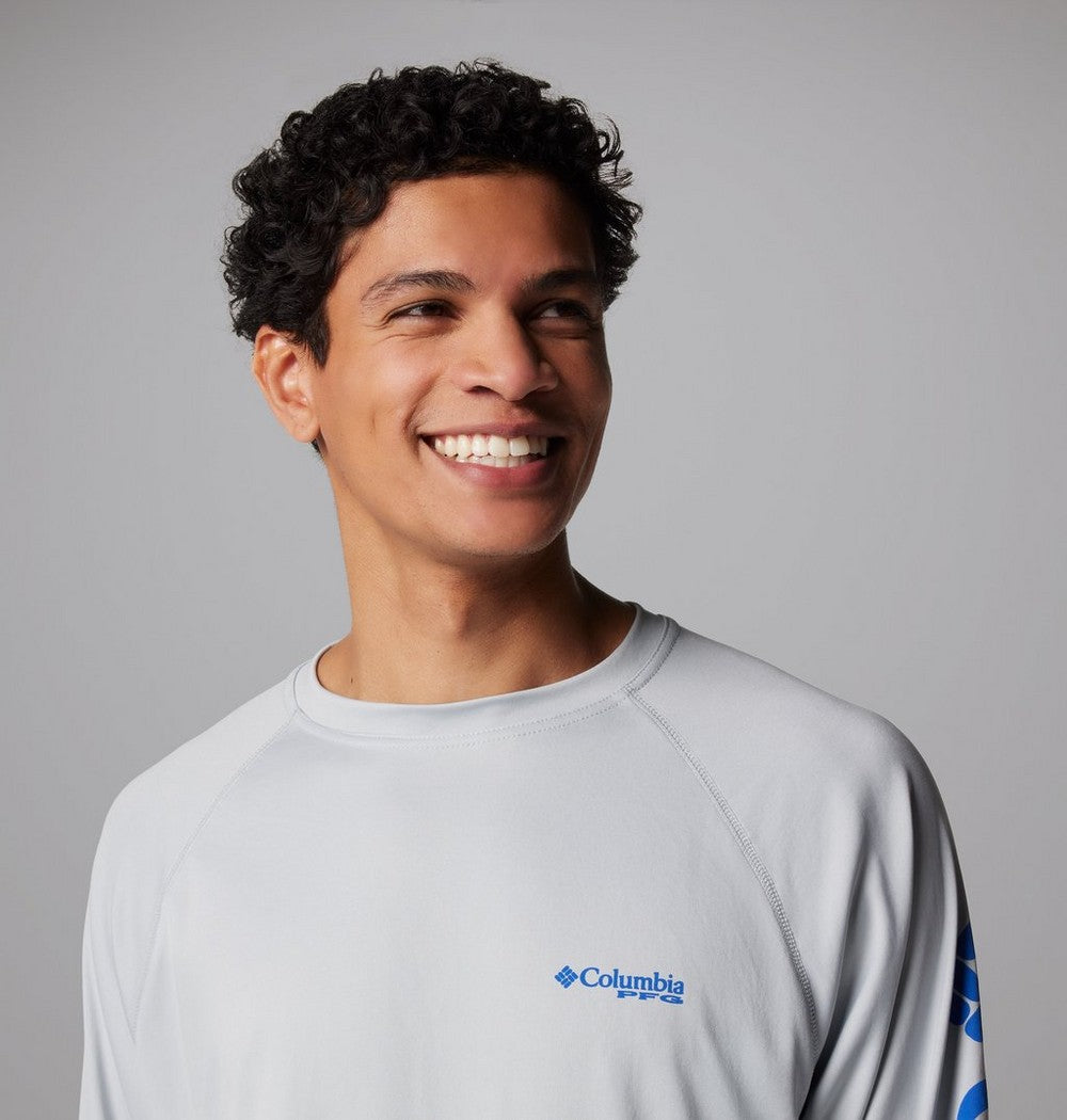 Men's Long-Sleeve Sun Protection Shirt - Gray