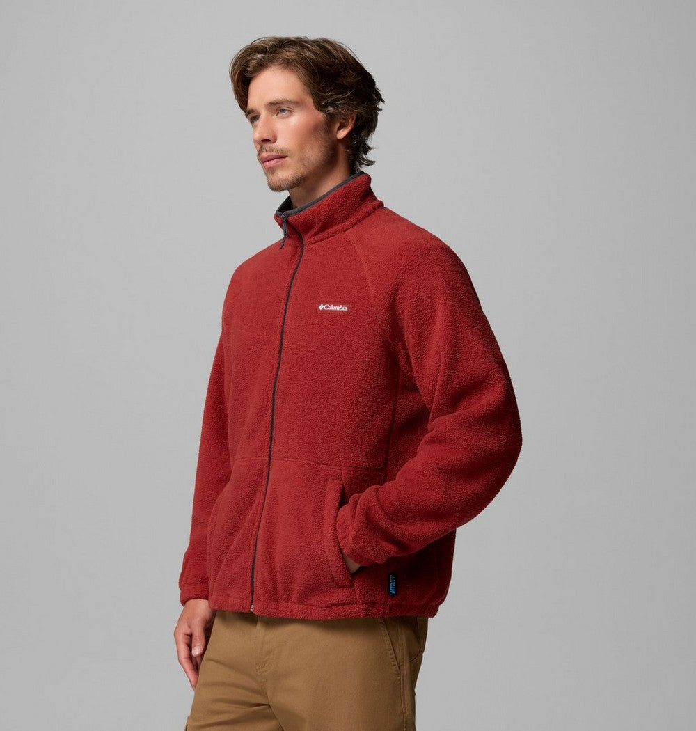 Men's Full-Zip Fleece Jacket - Sage