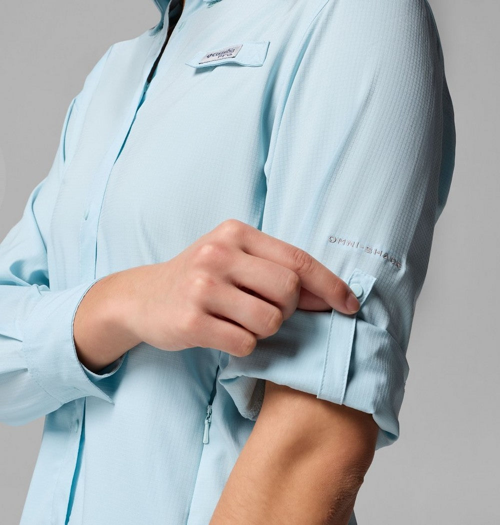 Women's Long Sleeve Fishing Shirt - Stone