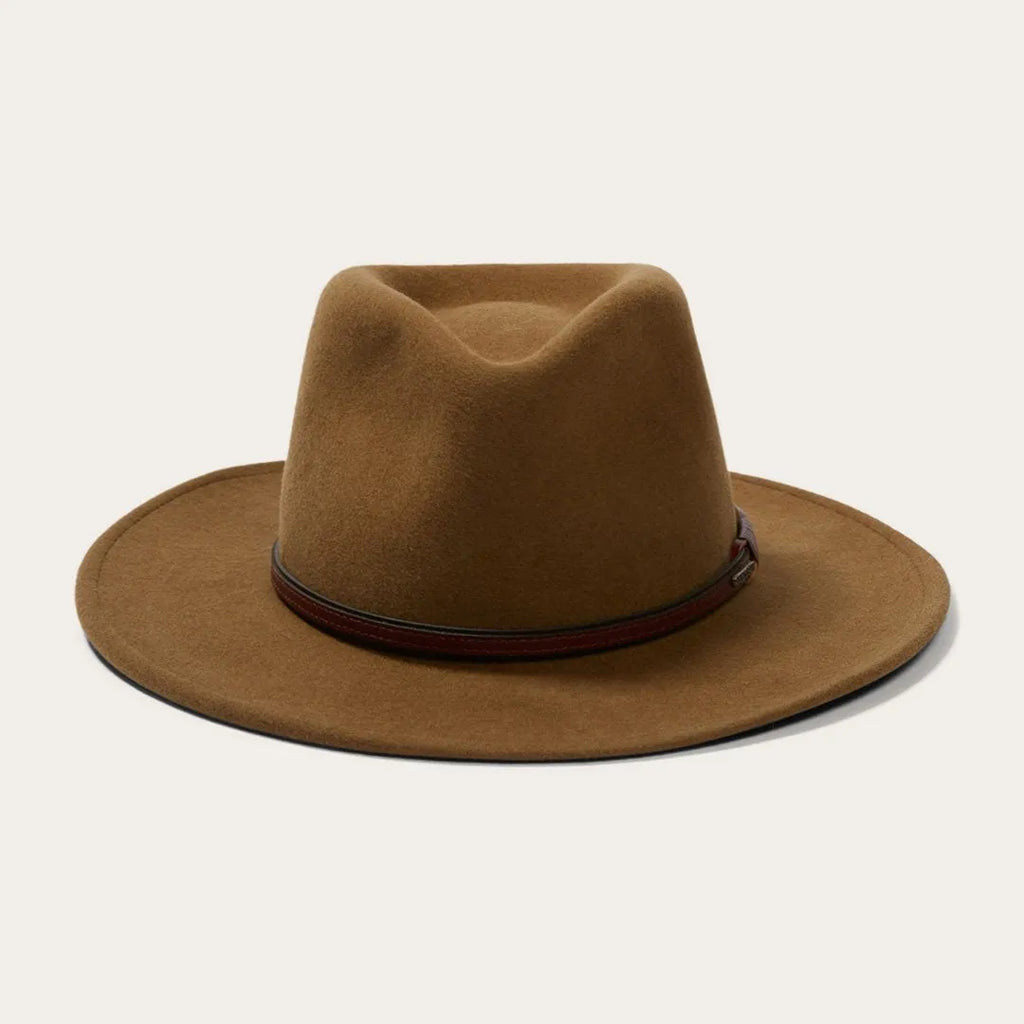 Bozeman Outdoor Wool Hat - Brown Color