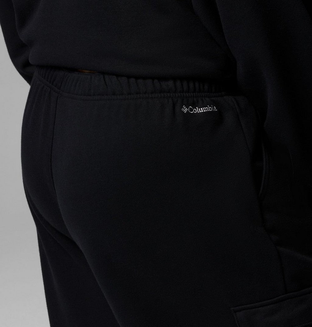 Women's Plus Fleece Cargo Sweatpants - Black