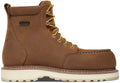 Women's 6-Inch Waterproof Moc Toe Work Boot - Brown