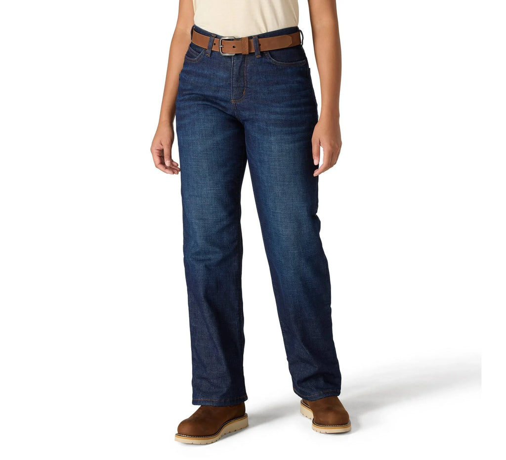 Women's Fleece-Lined Carpenter Jeans - Blue