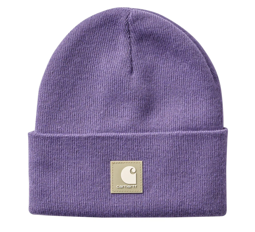 Kids' Cuffed Knit Beanie With Patch - Pink