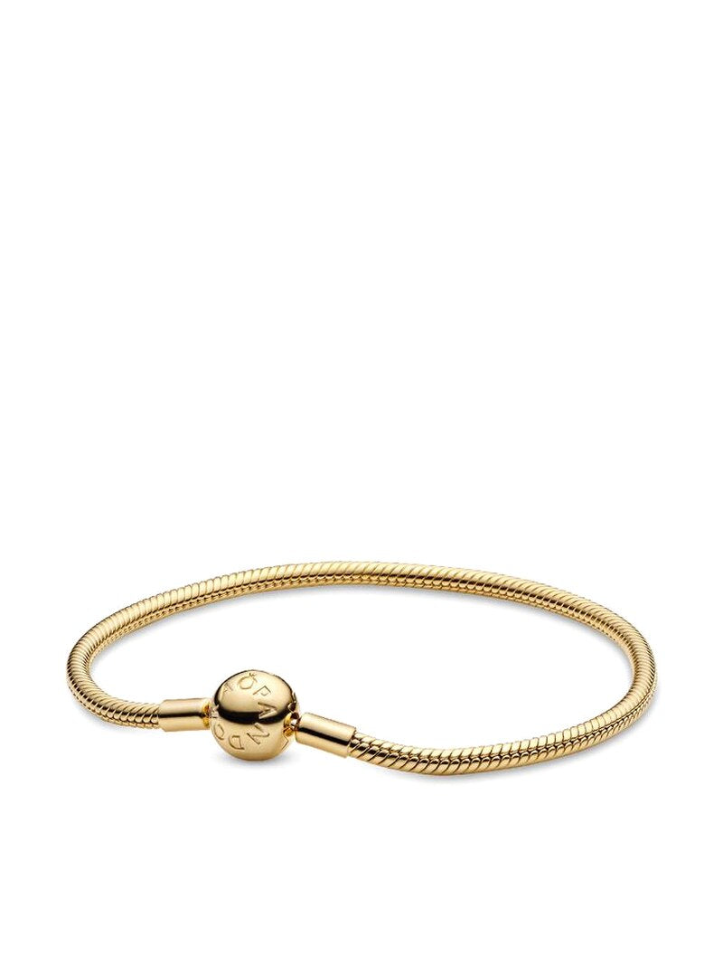 Gold Tone Bow Charm Chain Bracelet Set