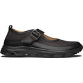 Leather Buckle Slip-On Shoe