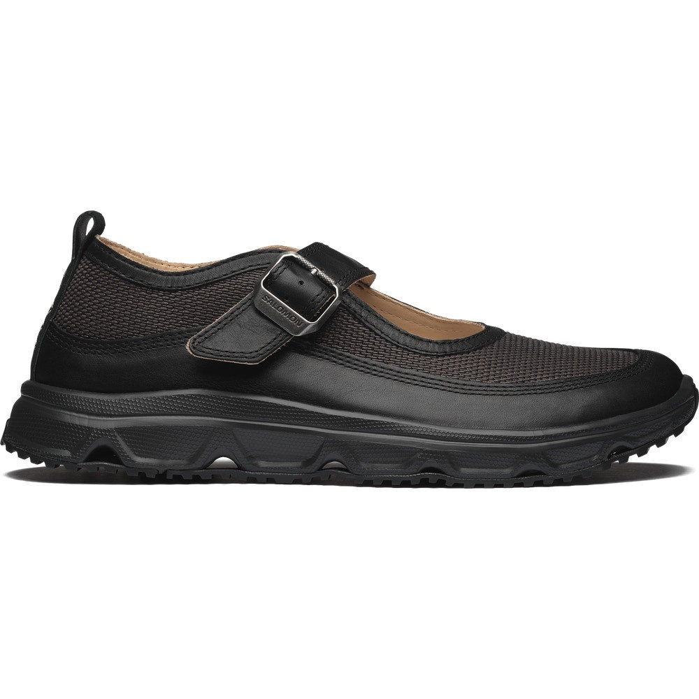 Leather Buckle Slip-On Shoe