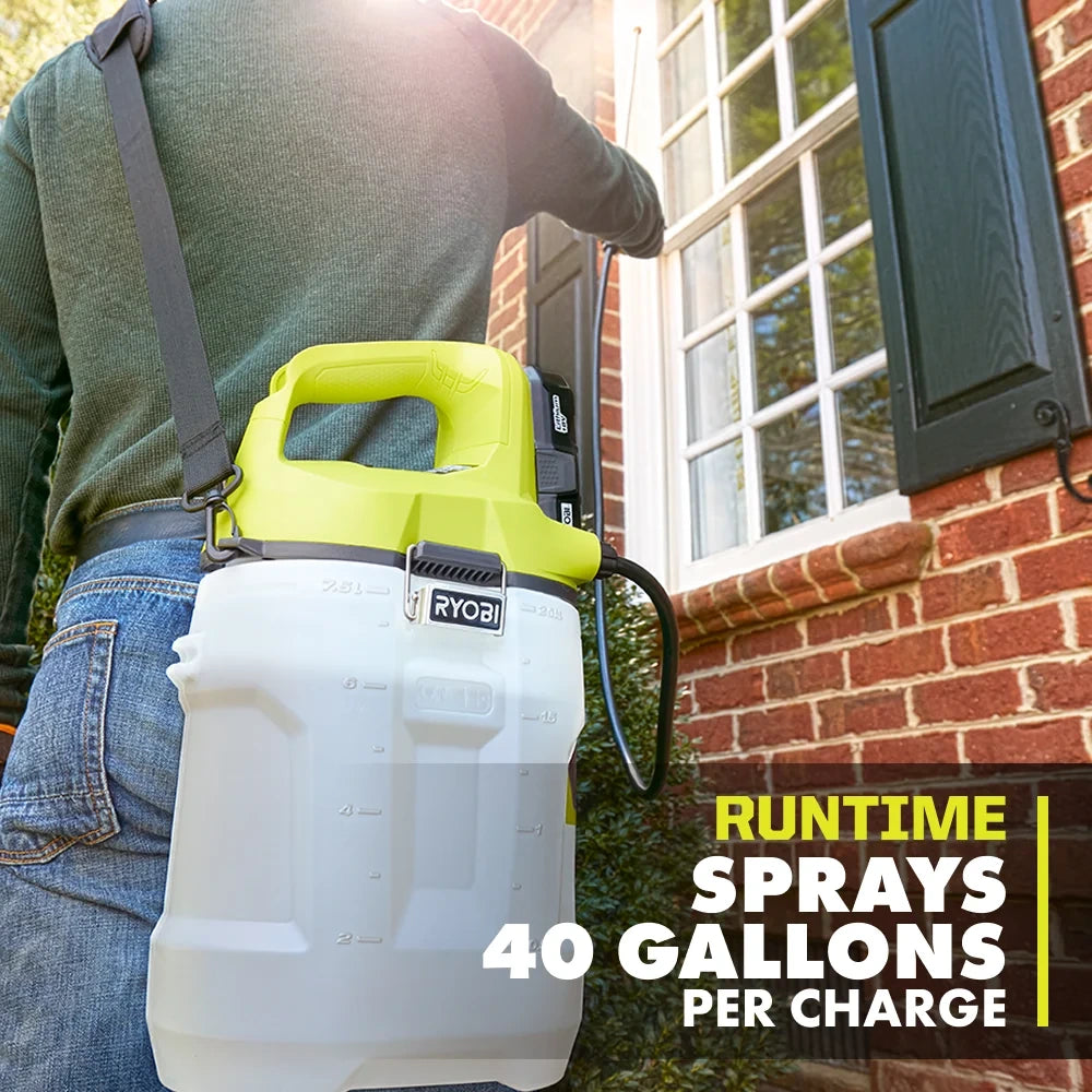 18V Cordless 2-Gallon Chemical Sprayer