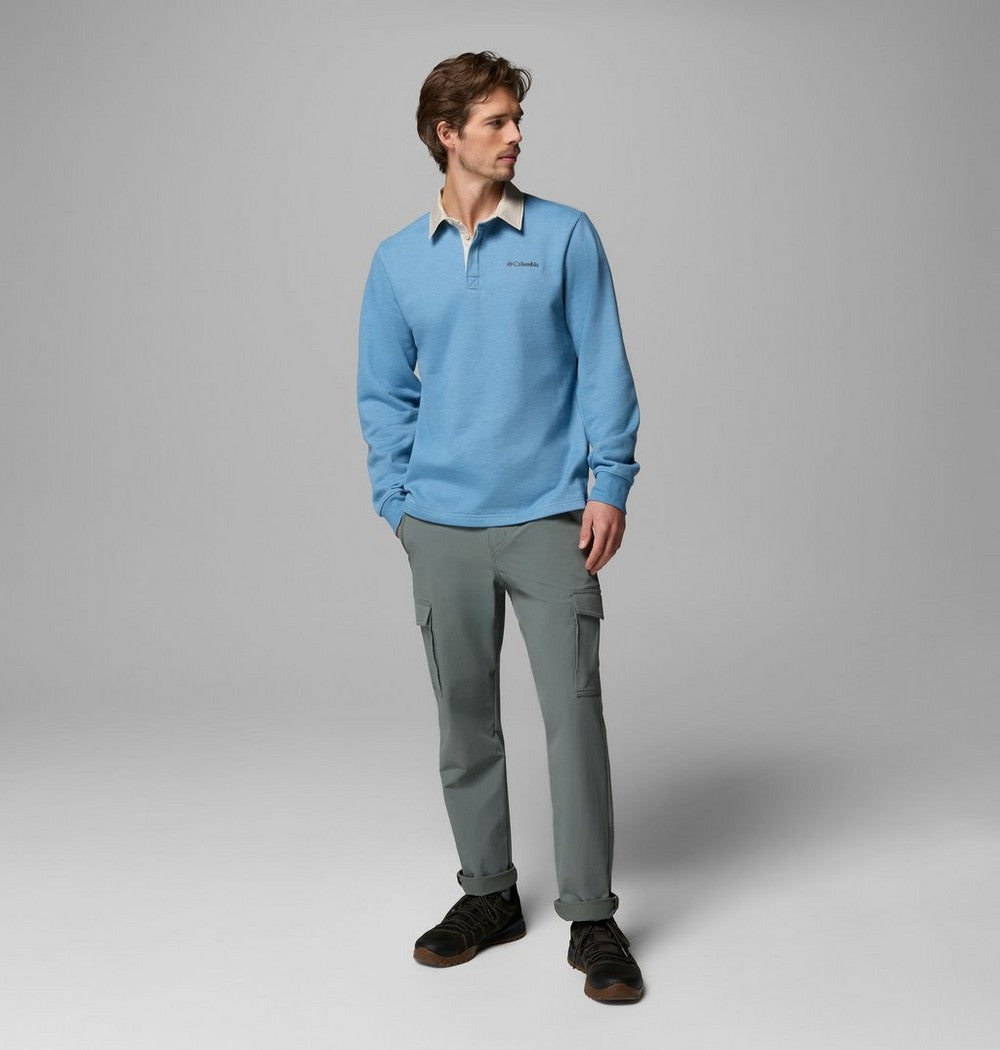 Men's Long-Sleeve Rugby Shirt - Green