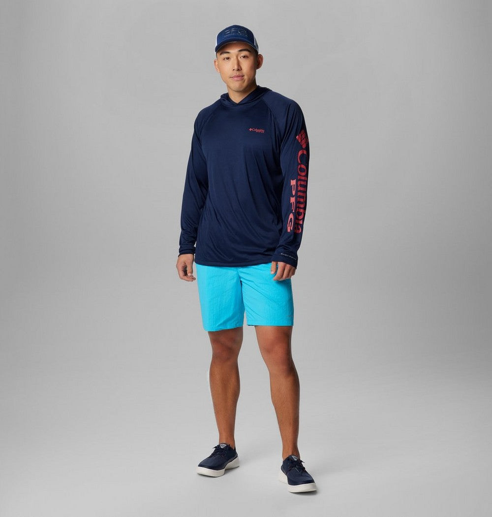 Men's Long-Sleeve Sun Hoodie - Gray