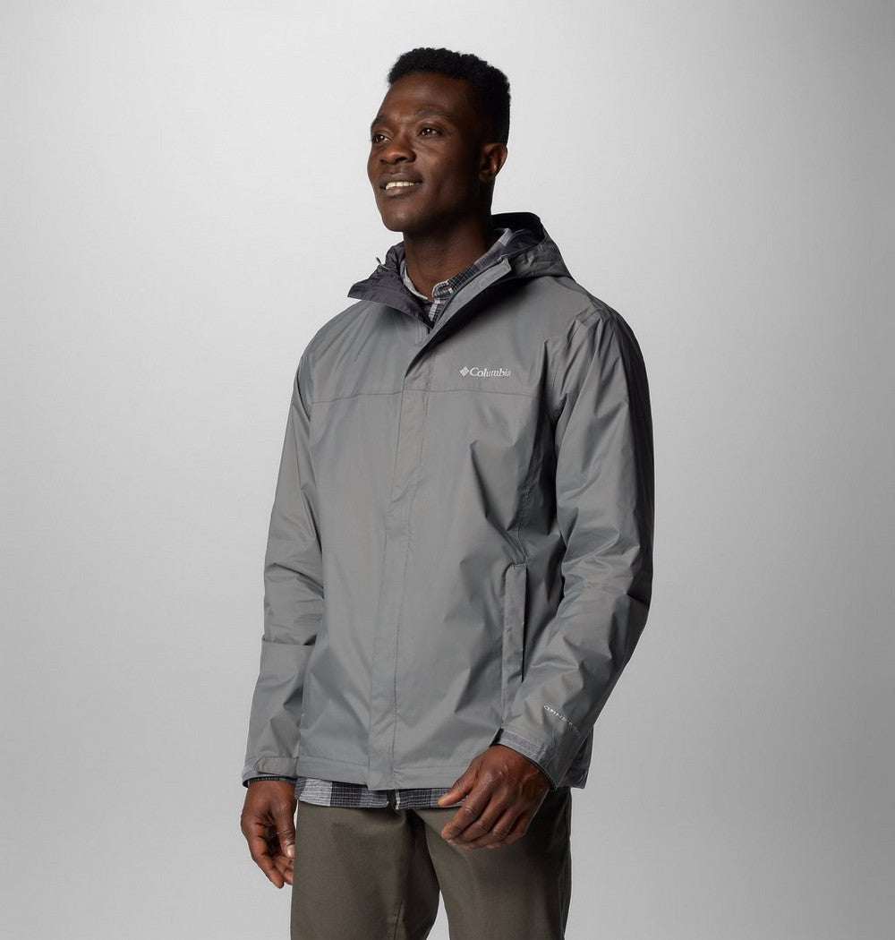 Men's Packable Rain Jacket - Blue