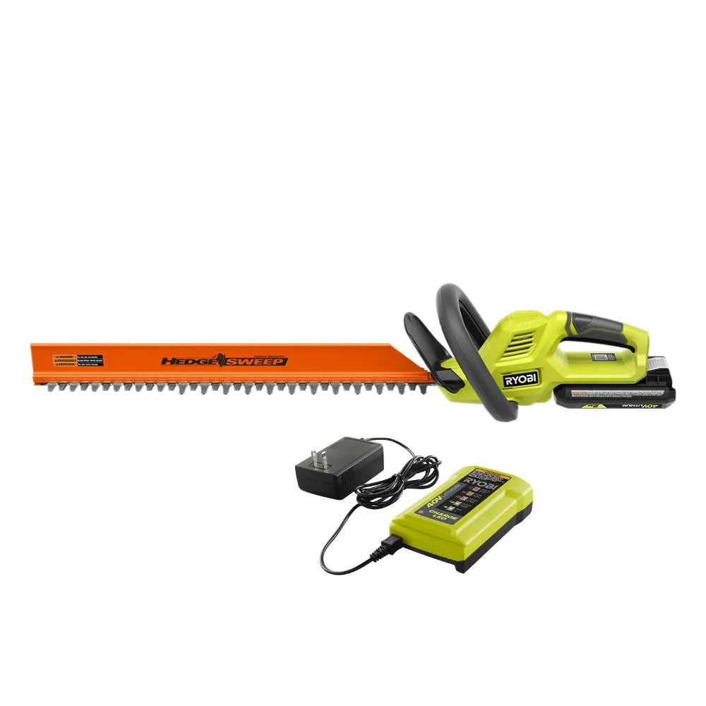 40V 24-Inch Hedge Trimmer Kit