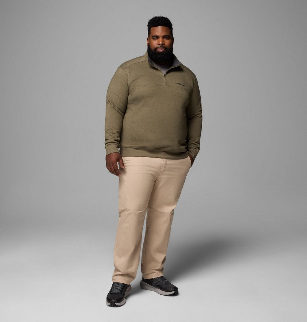 Men's Big Half-Zip Fleece Pullover - Blue