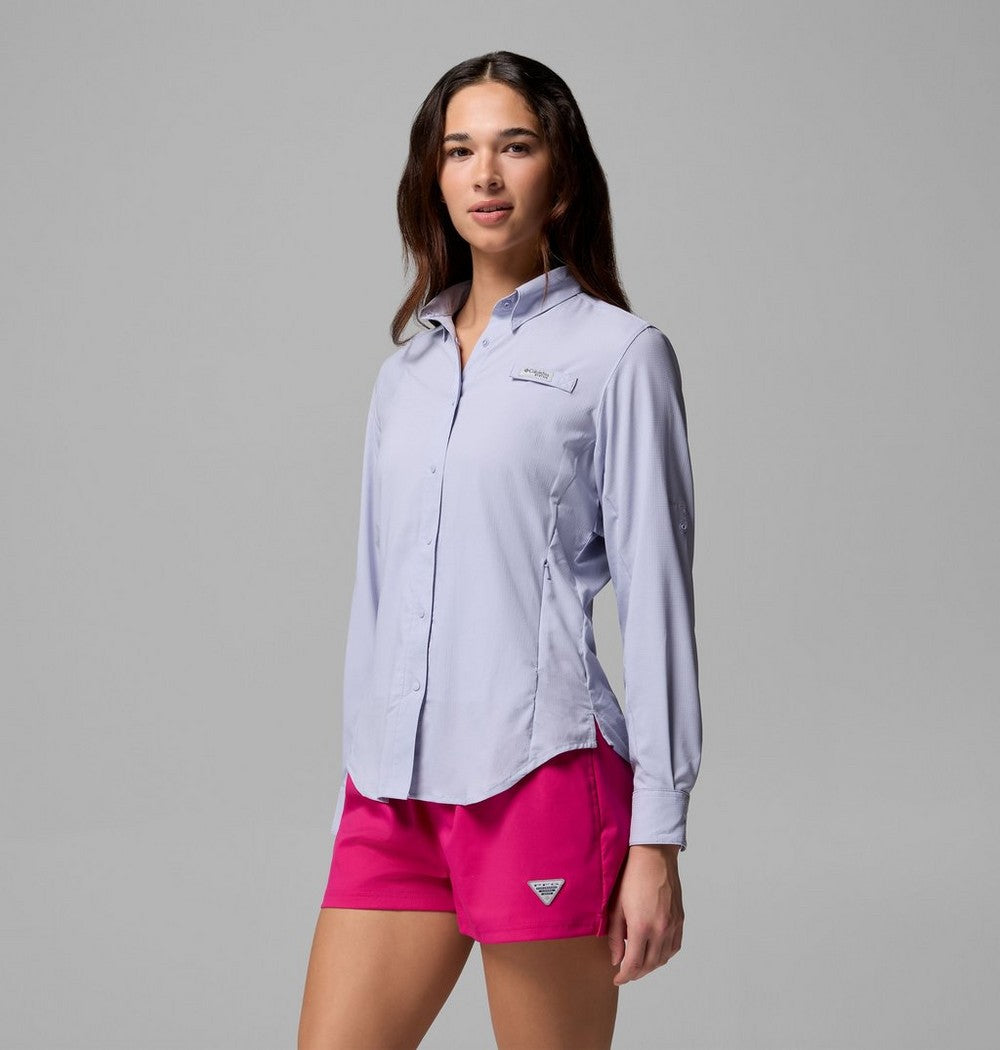 Women's Long Sleeve Fishing Shirt - Stone